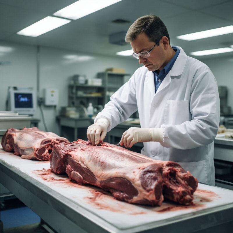 Ветеринарно - санитарная экспертиза туш