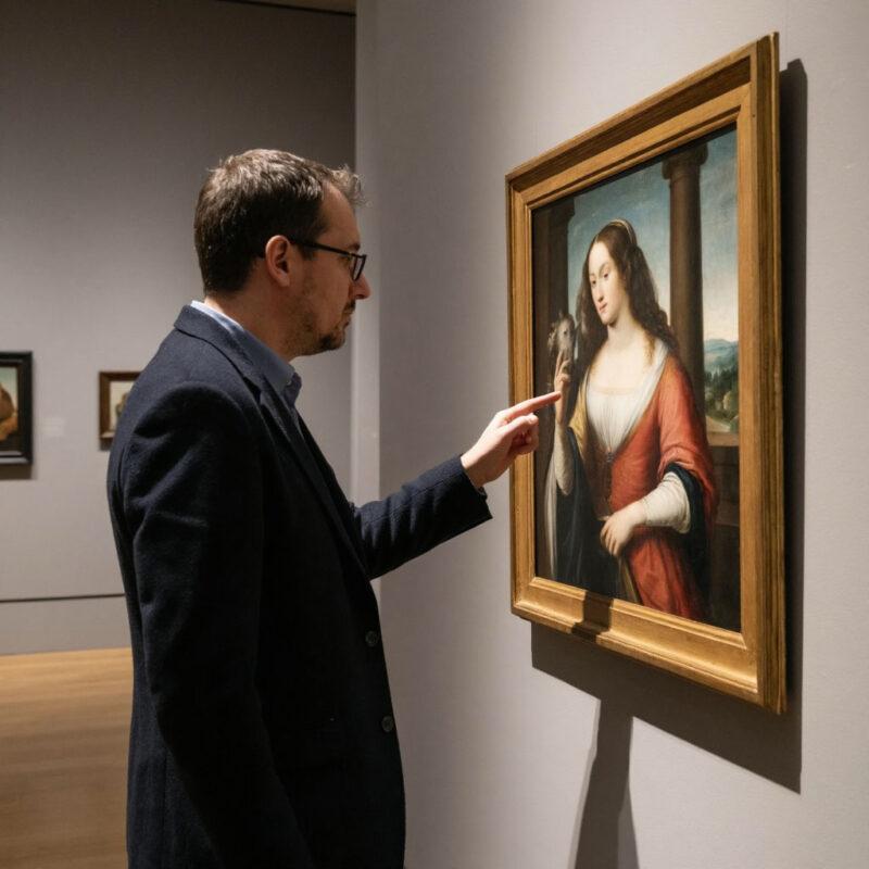 Выявления отдельных свойств предметов искусства